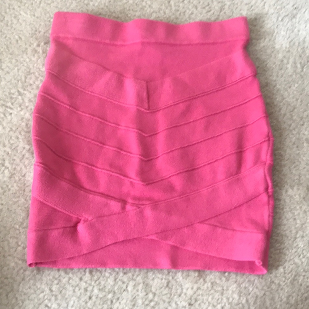 Pink skirt